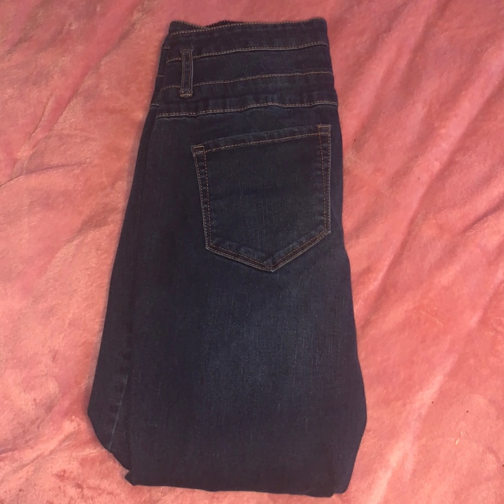 dark washed kinda ripped rue 21 jeans for $10